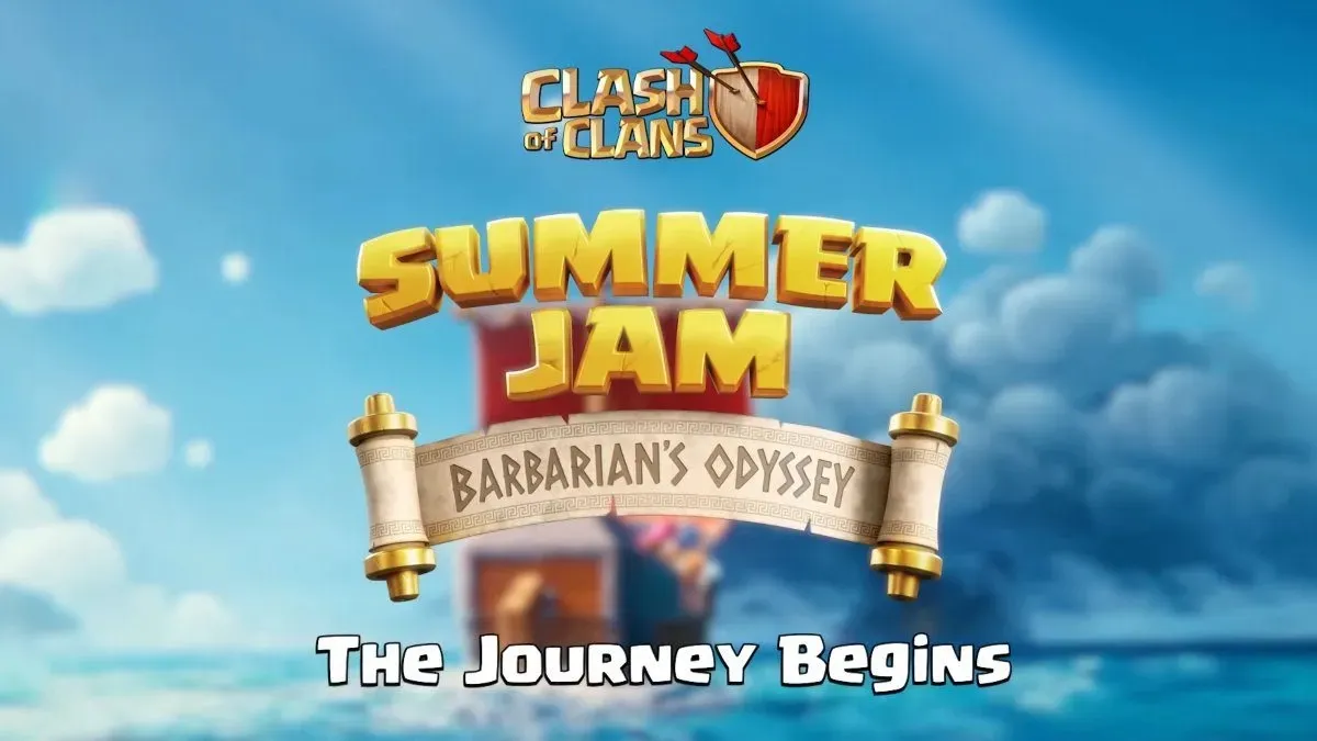 Summer Jam 2026 Event Banner - Clash of Clans