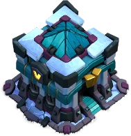 Town Hall 13 Giga Inferno building from Clash of Clans